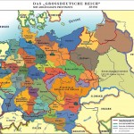 Историческая карта Германии (1942 год)