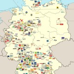 Карта фирм и предприятий Германии